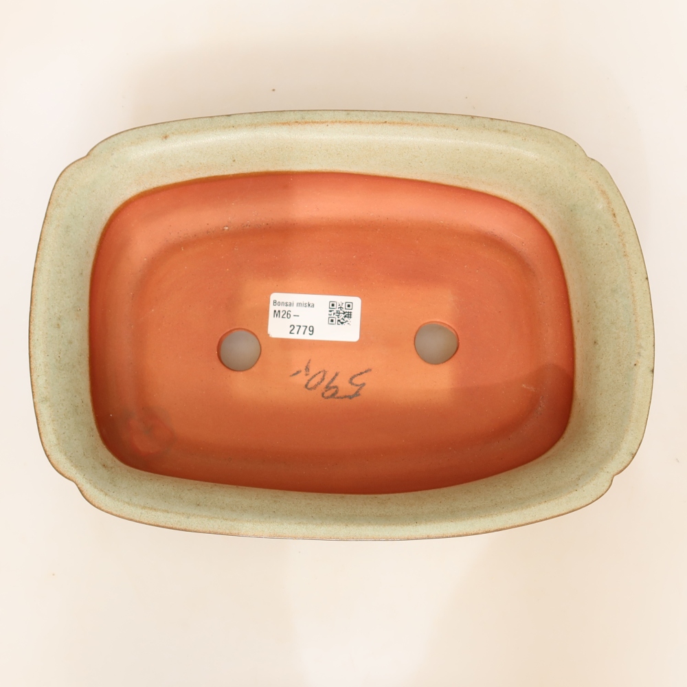 Ciotola in ceramica  24 x 17 x 6 cm, colore beige