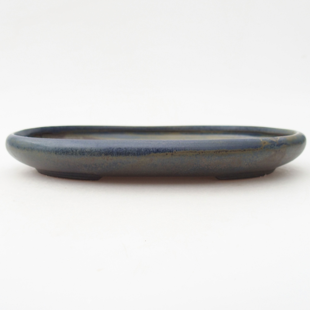 Ciotola bonsai in ceramica 22 x 17 x 5 cm, verde