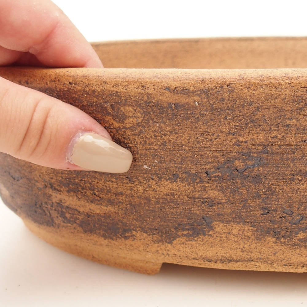 Ciotola per bonsai 32,5 x 25 x 8 cm , colore marrone