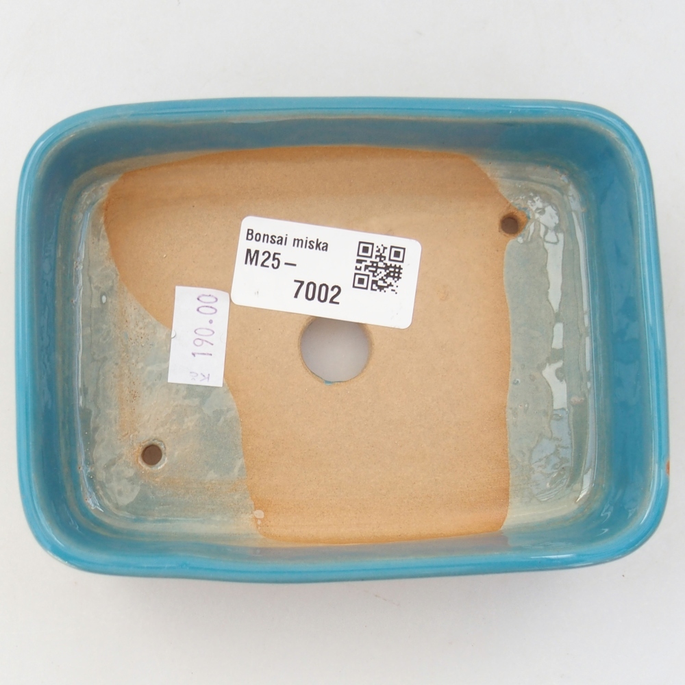 Ciotola bonsai in ceramica 26 x 26 x 8 cm, colore rosso