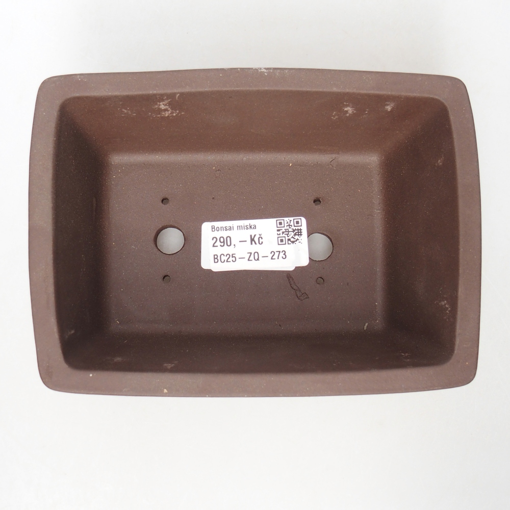 Ciotola 15,5 x 11,5 x 6,5 cm marrone