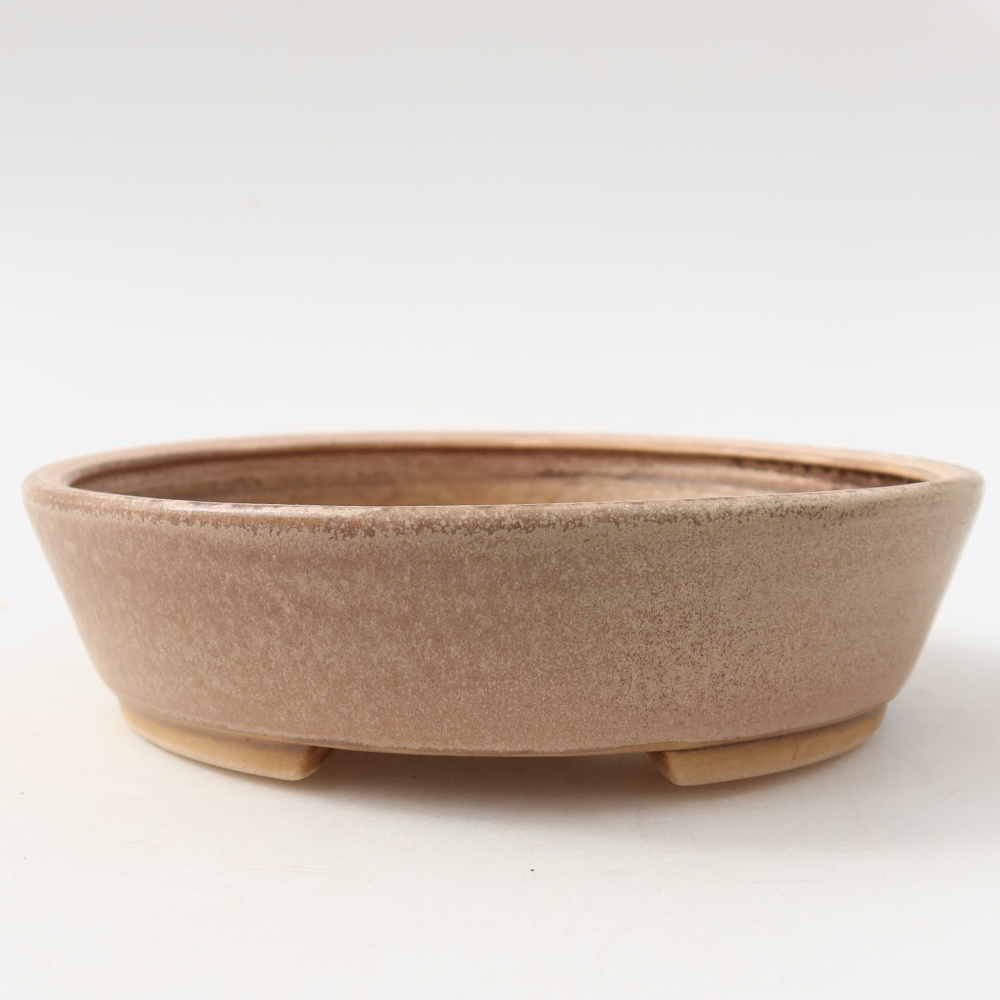 Ciotola bonsai in ceramica 15 x 14 x 4 cm, rosa