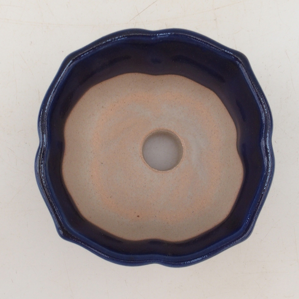 Ciotola per bonsai H95 - 7,5 x 7,5 x 4 cm - blu