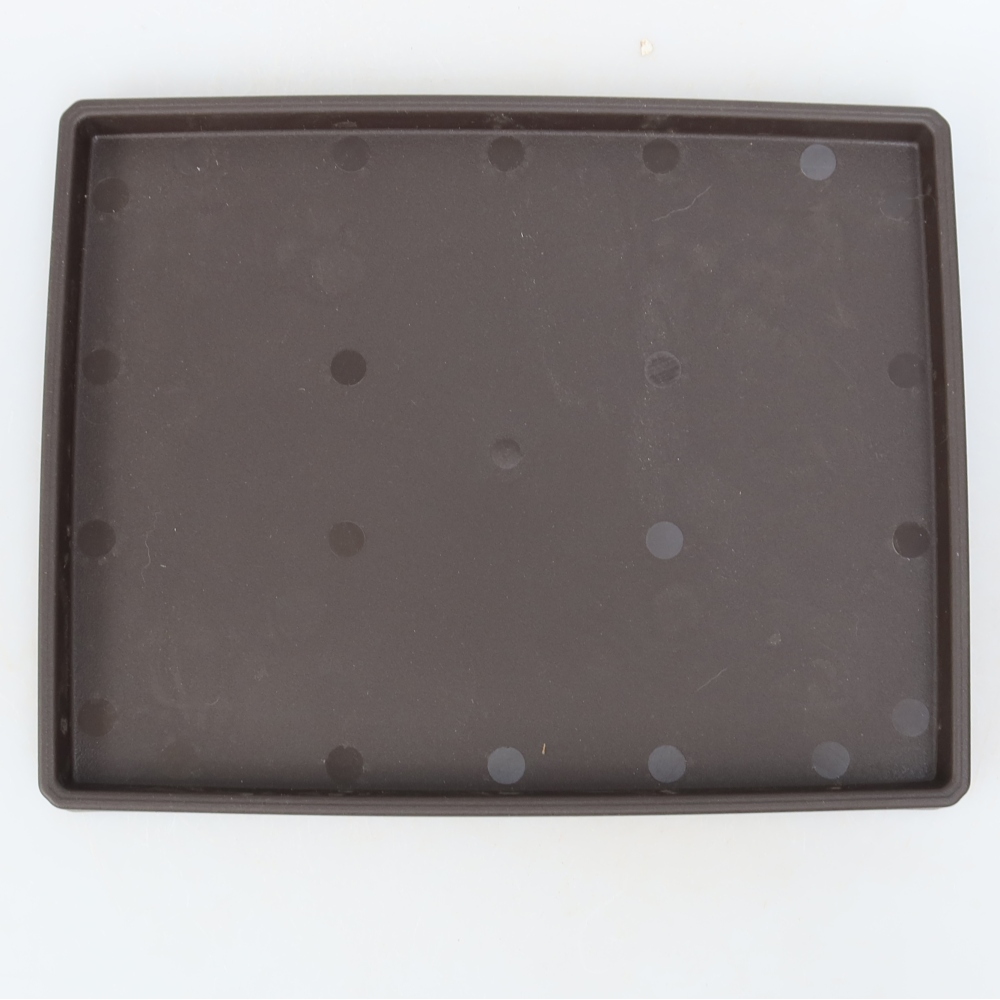 Vaso per bonsai + sottovaso in plastica MP-36 - 22,5 x 16 x 9 cm