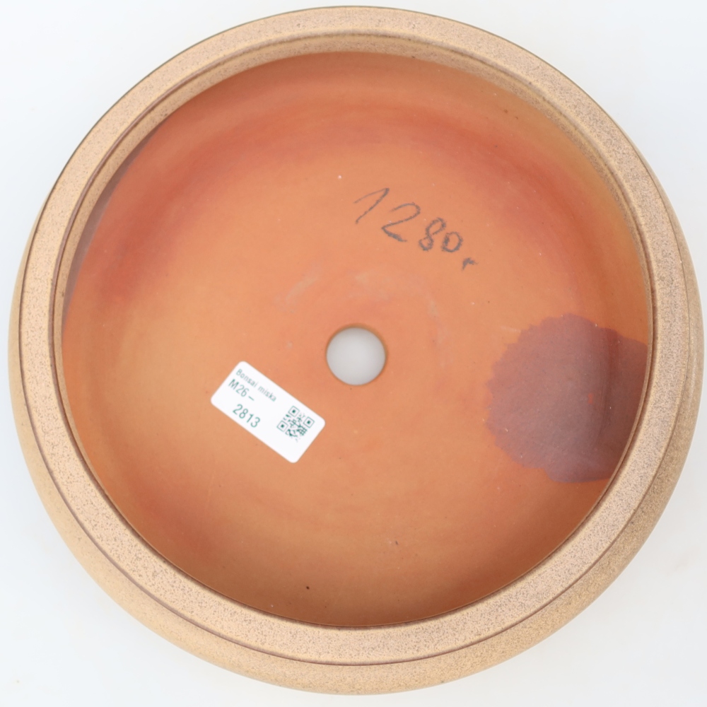 Ciotola in ceramica  23 x 23 x 7 cm, colore beige