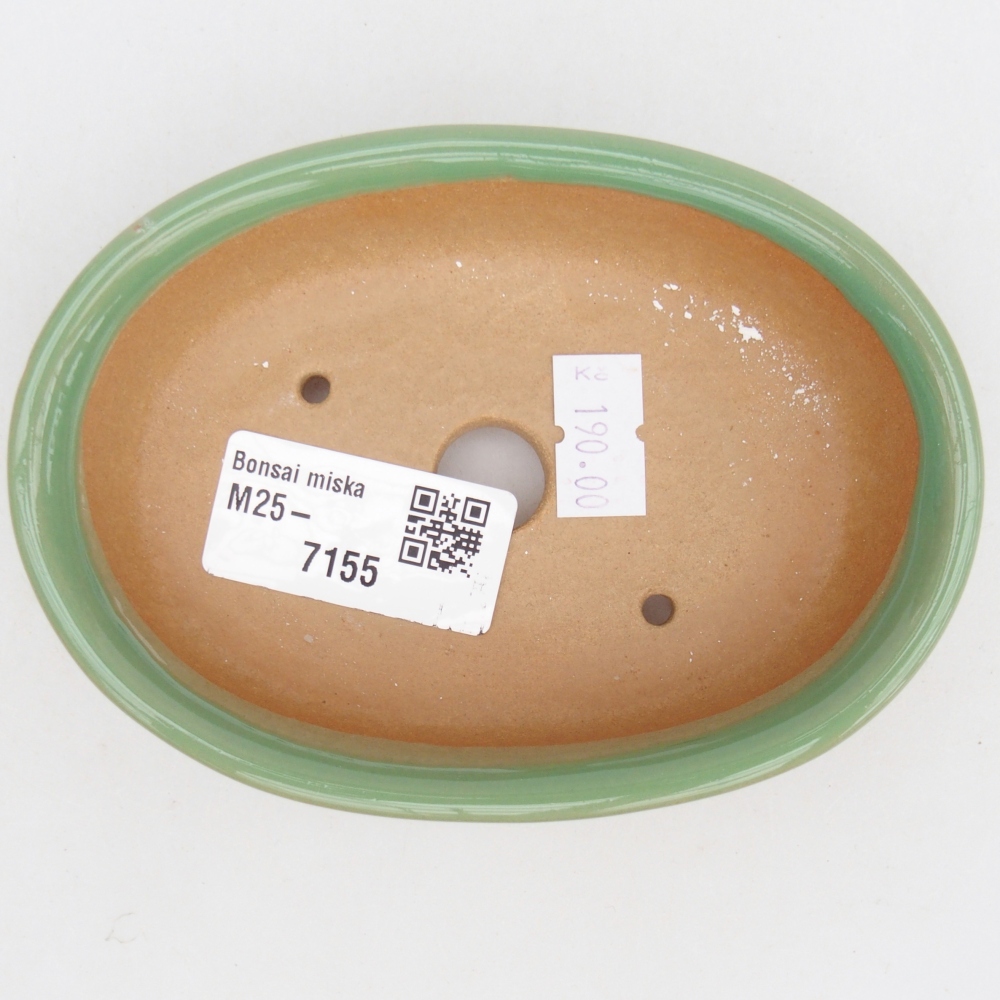Ciotola bonsai in ceramica 26 x 26 x 8 cm, colore rosso