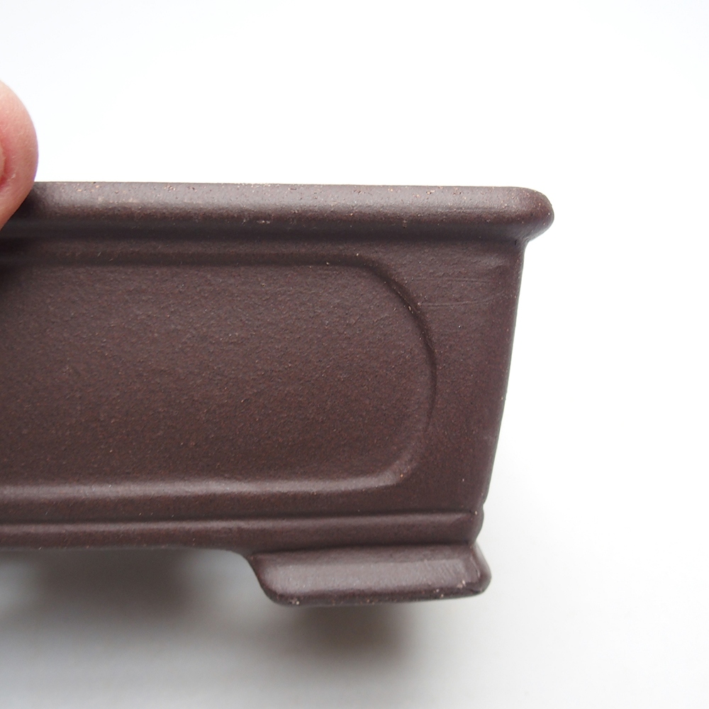 Ciotola 16 x 12 x 6 cm marrone