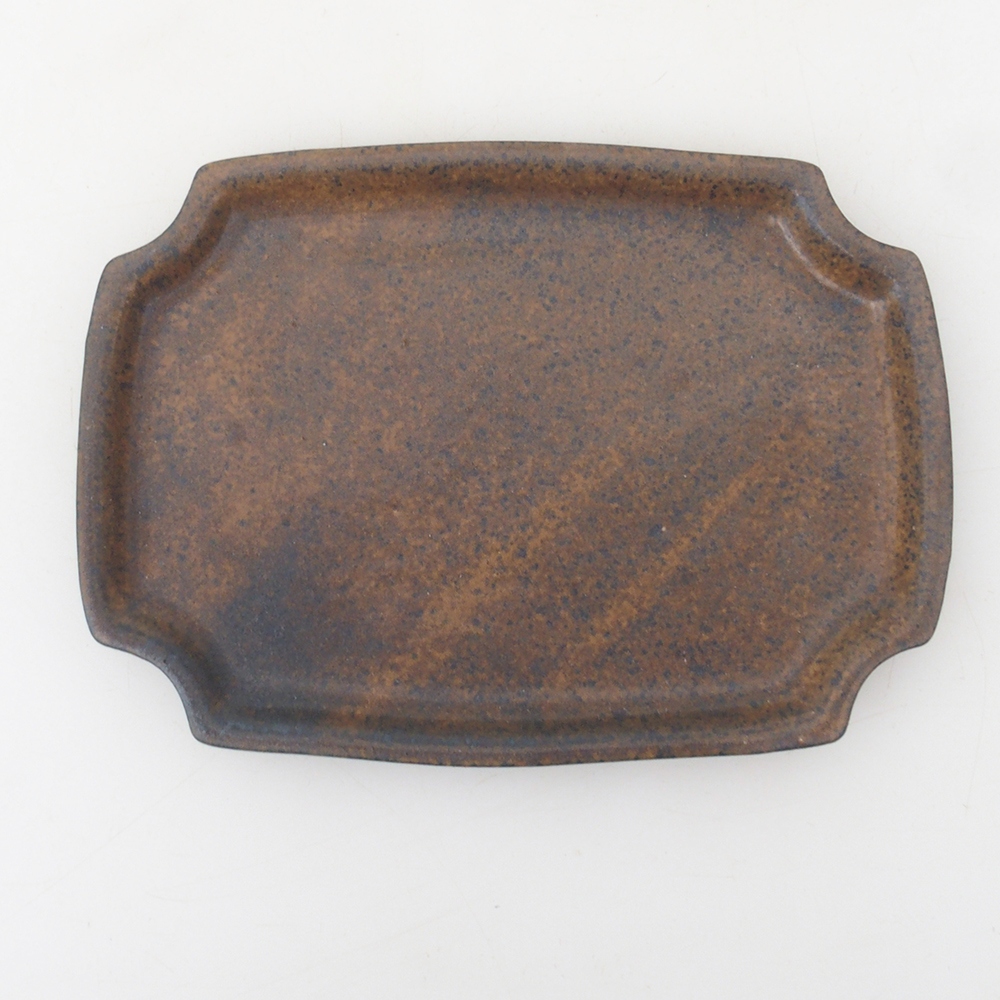 Ciotola in ceramica H17 -15,5 x 11 x 1 cm - marrone