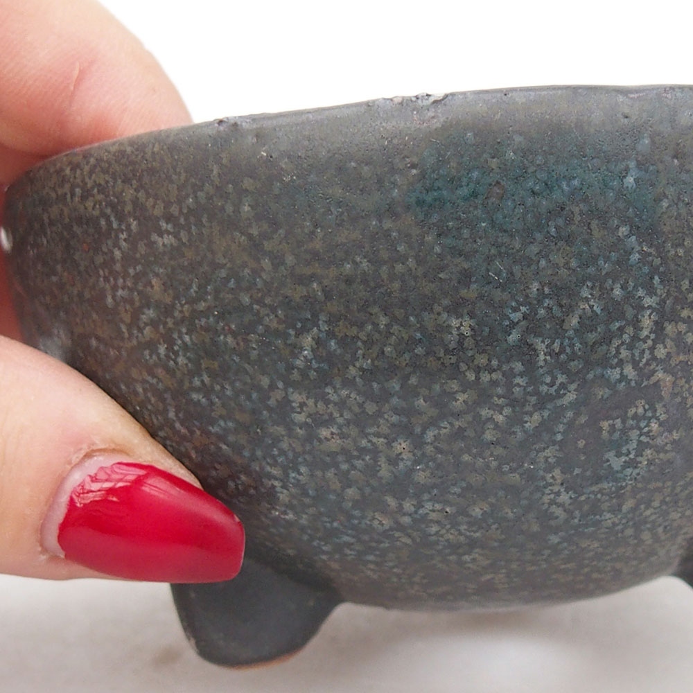 Ciotola per bonsai in ceramica 125 x 10 x 3 cm, marrone