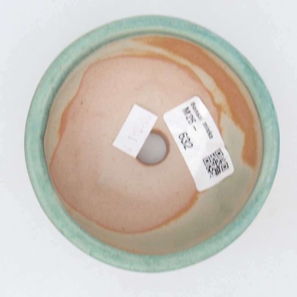 Ciotola per bonsai in ceramica 125 x 10 x 3 cm, marrone