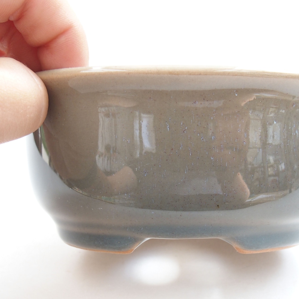 Ciotola bonsai in ceramica 22 x 17 x 5 cm, verde