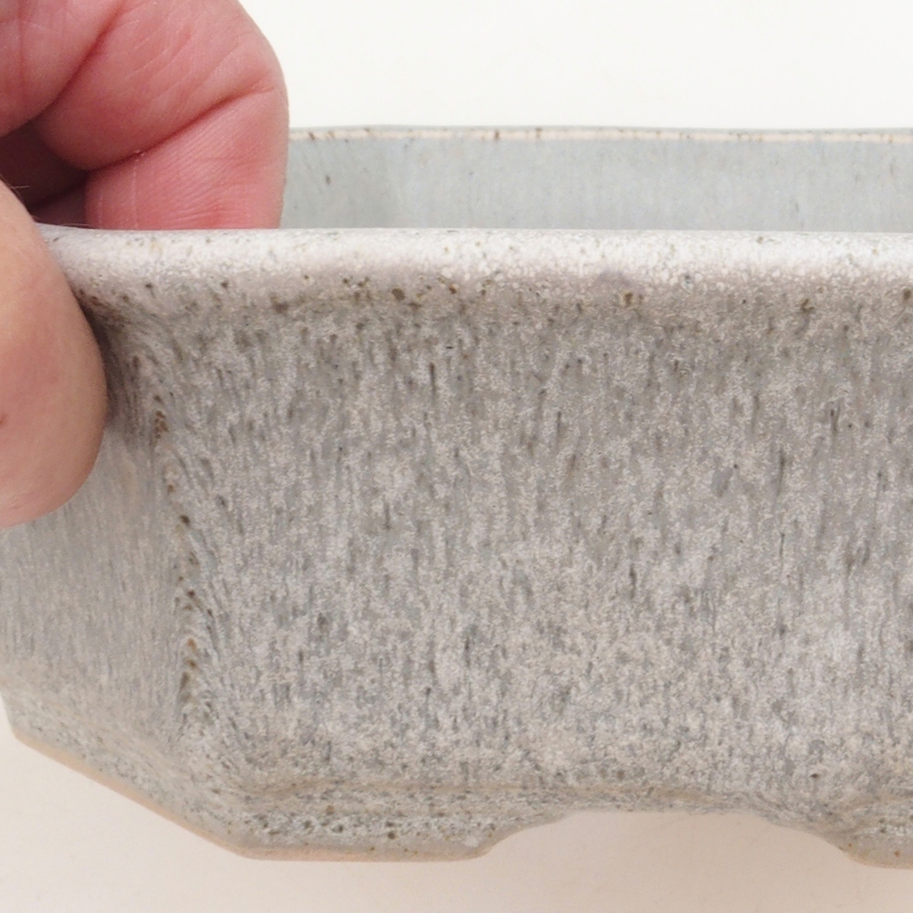 Ciotola per bonsai H14 - 17,5 x 17,5 x 6 - beige