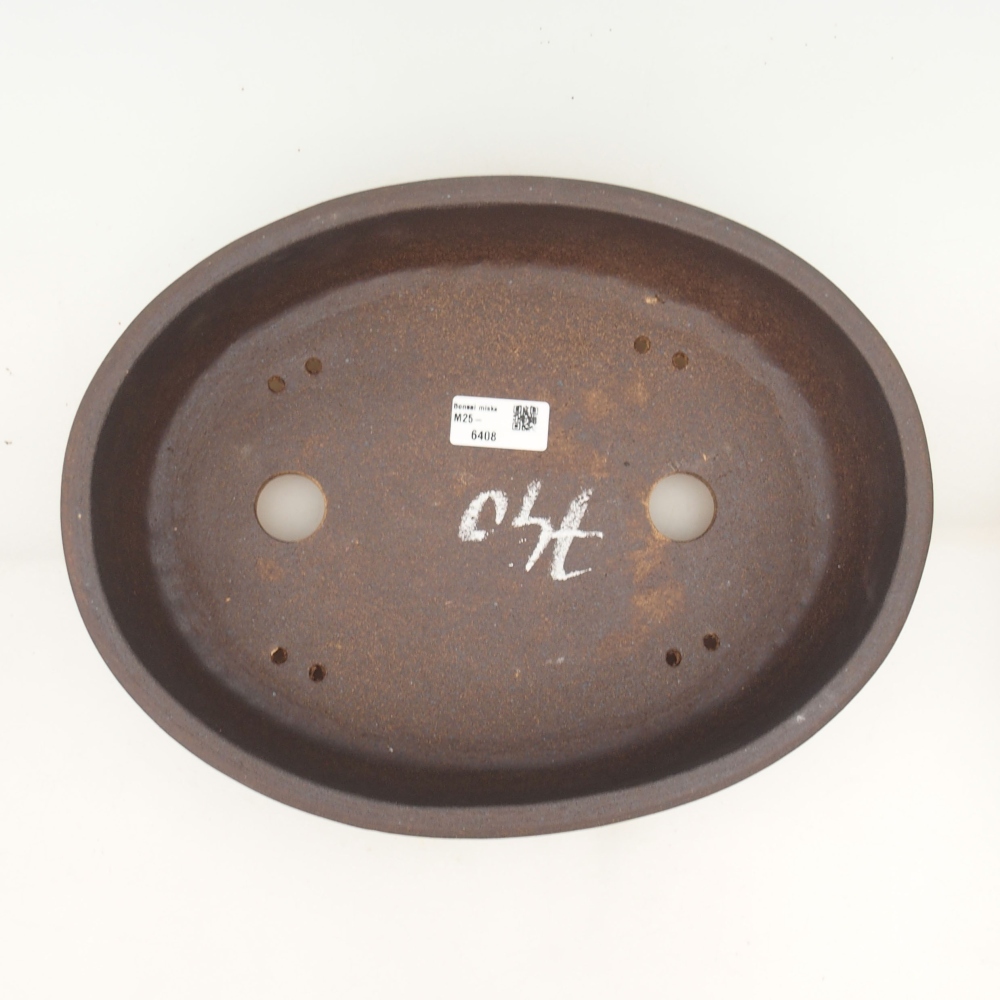 Ciotola per bonsai 32 x 24,5 x 8 cm , colore marrone