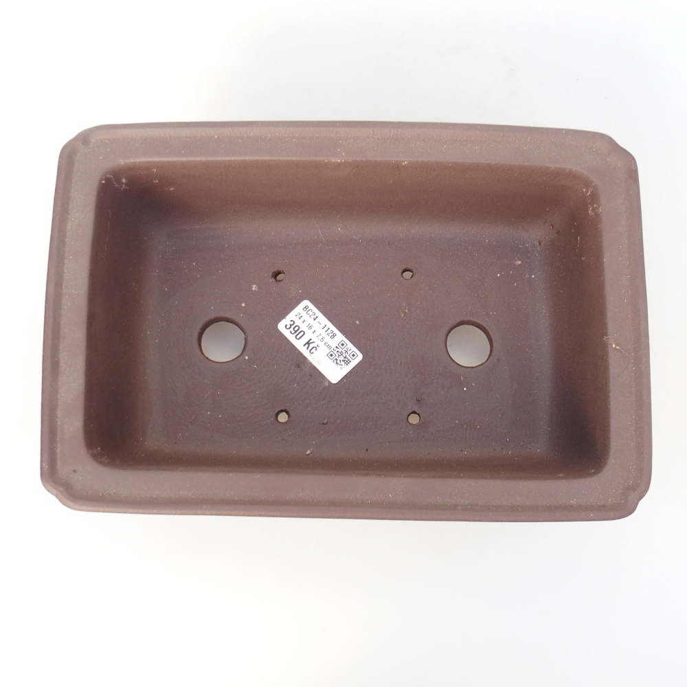 Ciotola 24 x 16 x 8 cm marrone