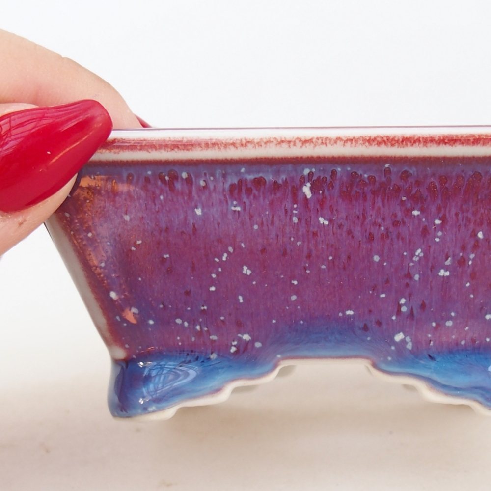 Mini bonsai 8,5 x 7,5 x 4 cm, colore viola