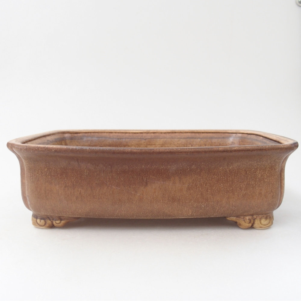 Ciotola bonsai in ceramica 25 x 20 x 7 cm, rosa
