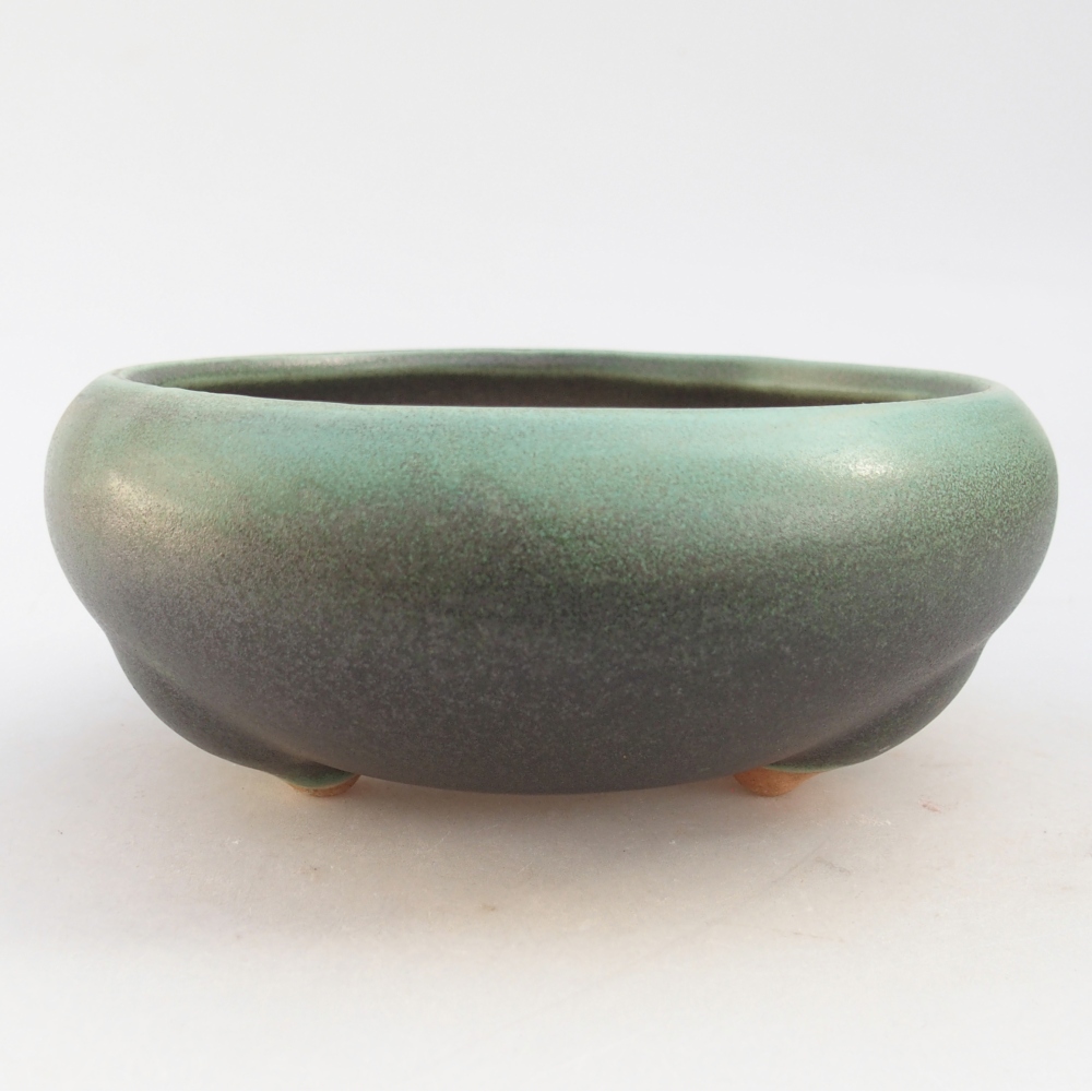 Ciotola bonsai in ceramica 26 x 26 x 8 cm, colore rosso