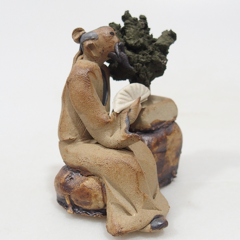Statuetta in ceramica - Bonsaiista