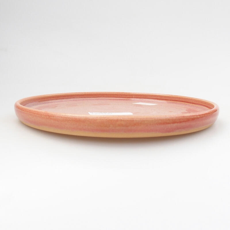 CIOTOLA BONSAI FILATA A MANO - 18 X 18 X 1,5 CM , COLORE ARANCIONE