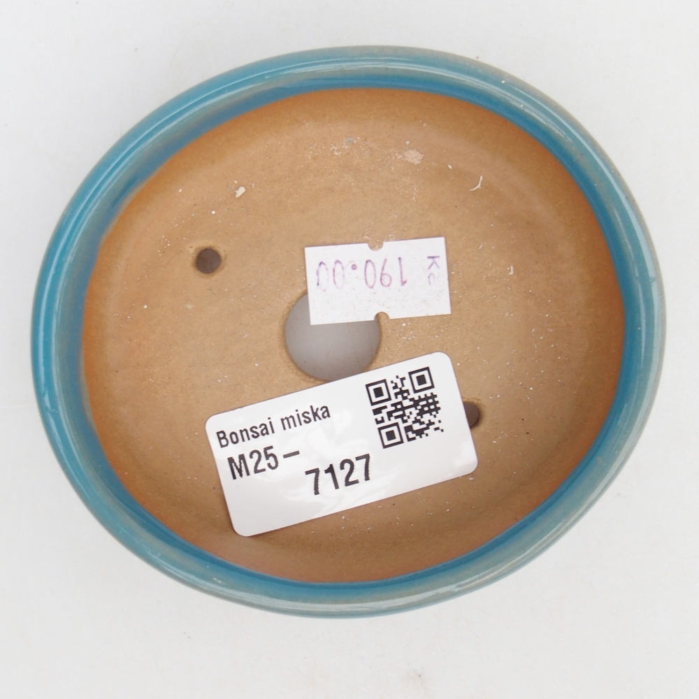 Ciotola bonsai in ceramica 26 x 26 x 8 cm, colore rosso