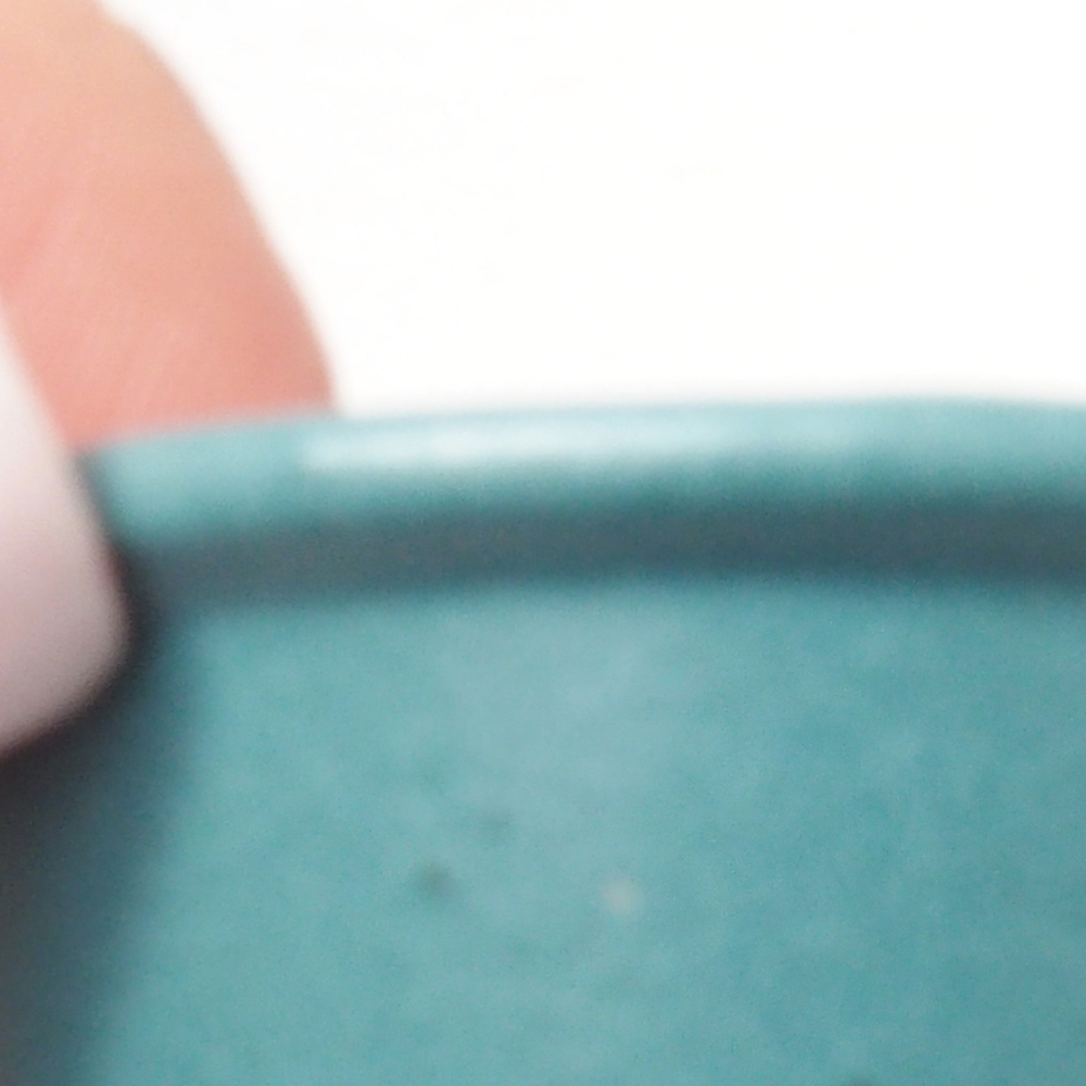 Ciotola bonsai in ceramica 6,5 x 5,5 x 4 cm, colore blu