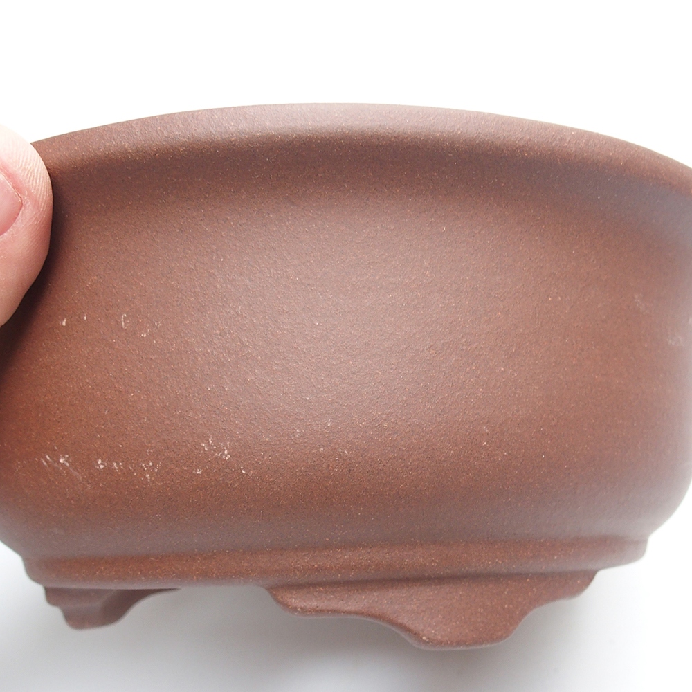 Ciotola 20 x 20 x 9 cm marrone