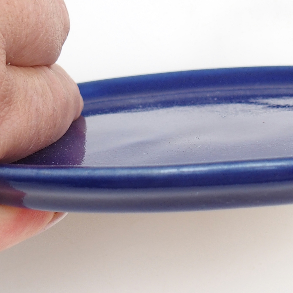 Piattino in ceramica H11 - 11,5 x 9,5 x 1 cm