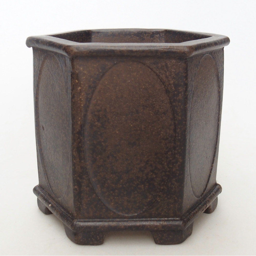 Ciotola 10 x 9 x 9,5 cm marrone ocra