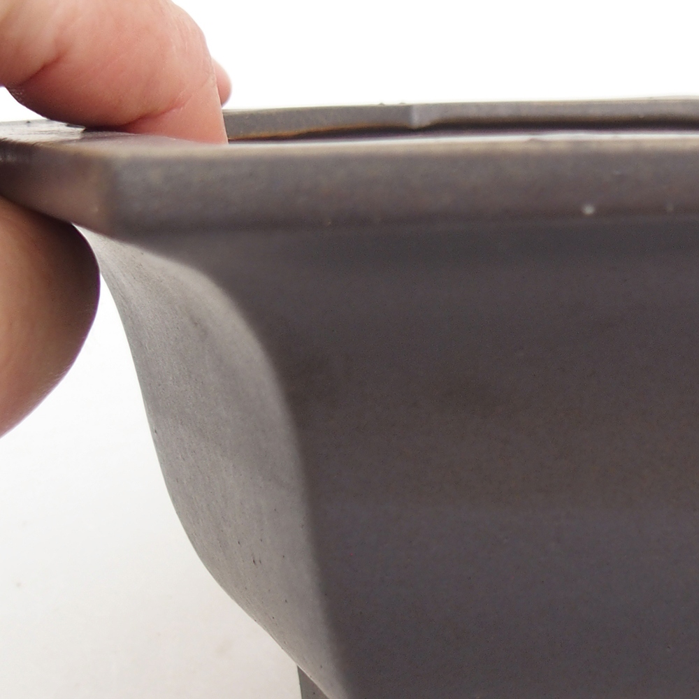 Ciotola bonsai in ceramica 18 x 16 x 9 cm, verde