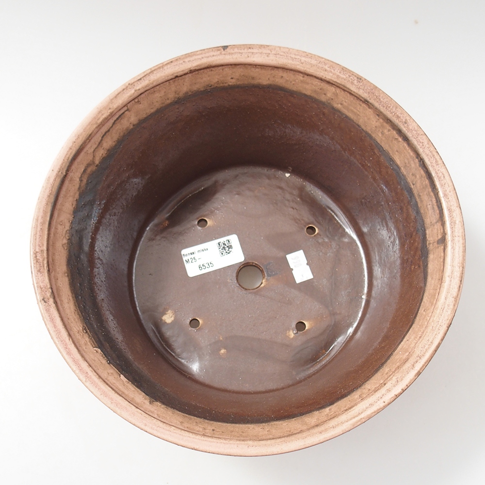 Ciotola bonsai in ceramica 24 x 24 x 11,5 cm, rosa