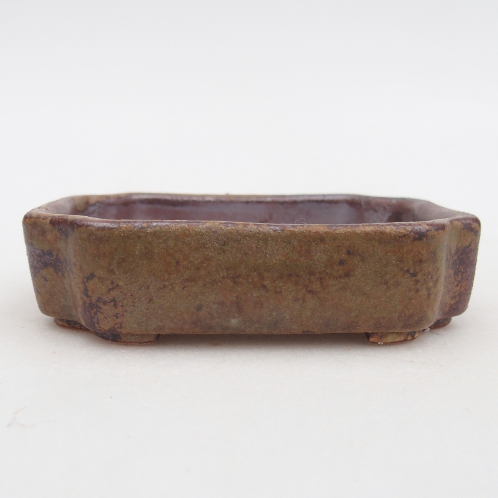 Ciotola bonsai in ceramica 26 x 26 x 8 cm, colore rosso