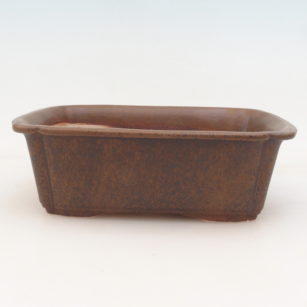 Ciotola per bonsai H50 - 17 x 12,5 x 5,5 cm - marrone