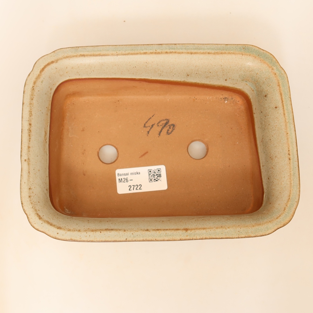 Ciotola in ceramica  20 x 15,5 x 5,5 cm, colore beige