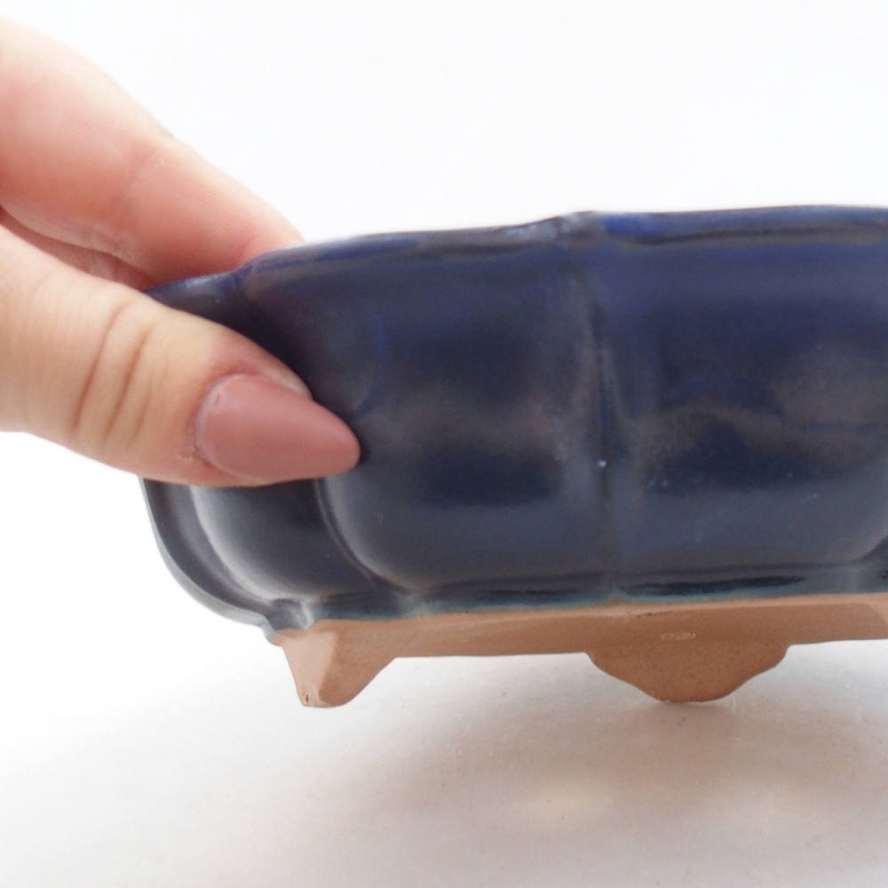 Ciotola bonsai in ceramica 26 x 26 x 8 cm, colore rosso