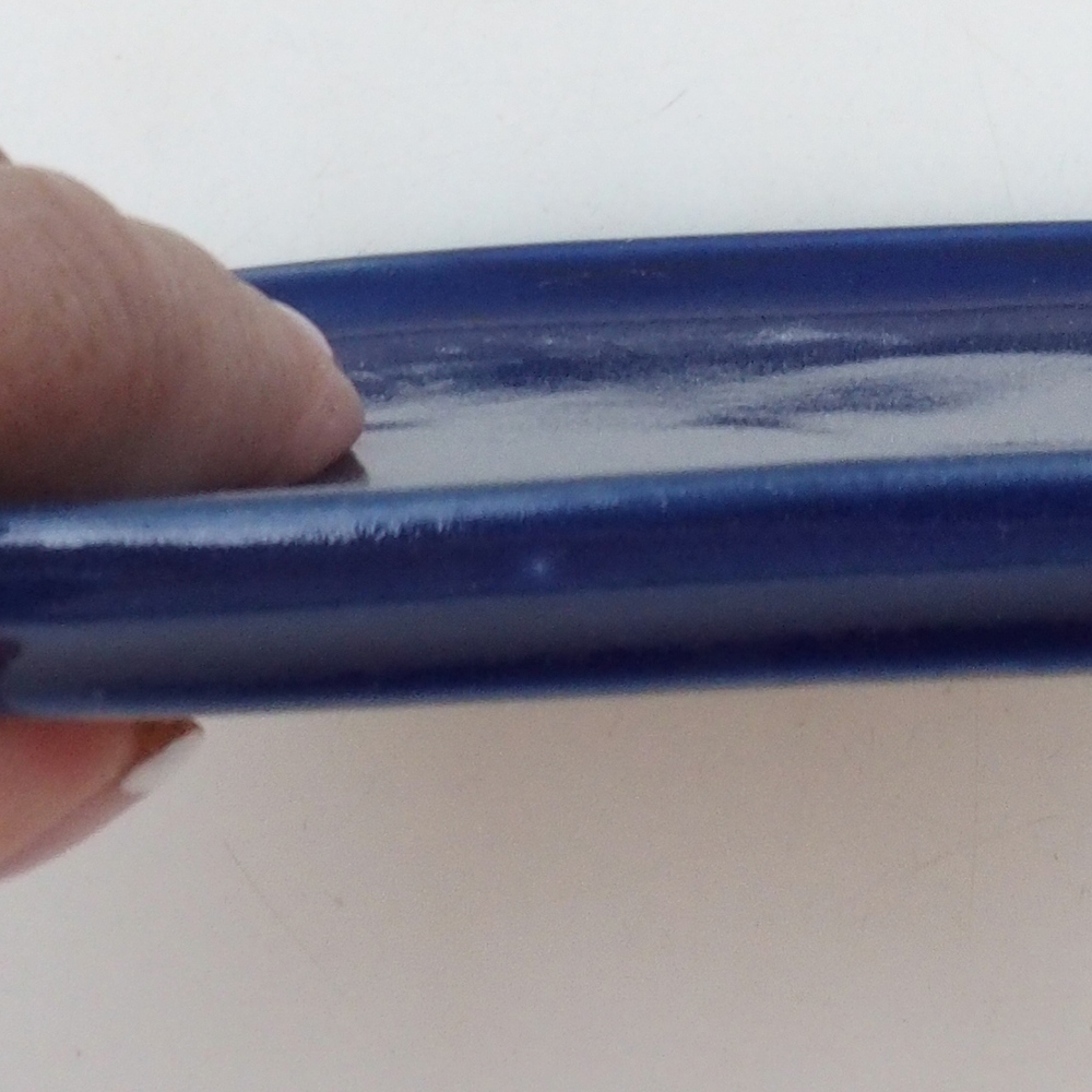 Ciotola in ceramica H37 -14,5 x 13 x 1 cm - blu