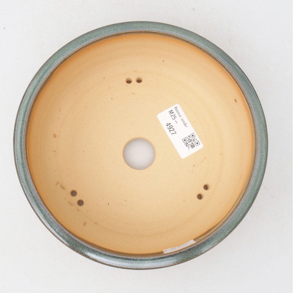 Ciotola bonsai in ceramica 17 x 17 x 6 cm, verde