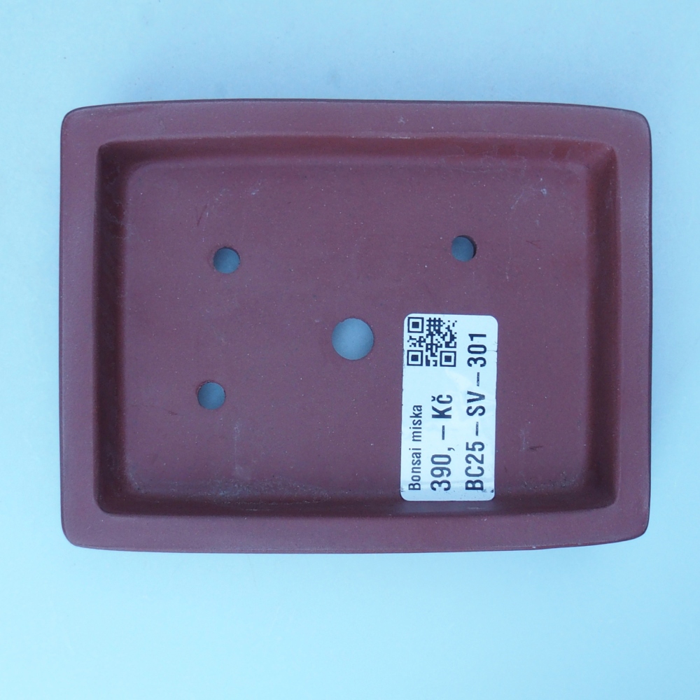 Ciotola 12 x 9 x 2 cm marrone