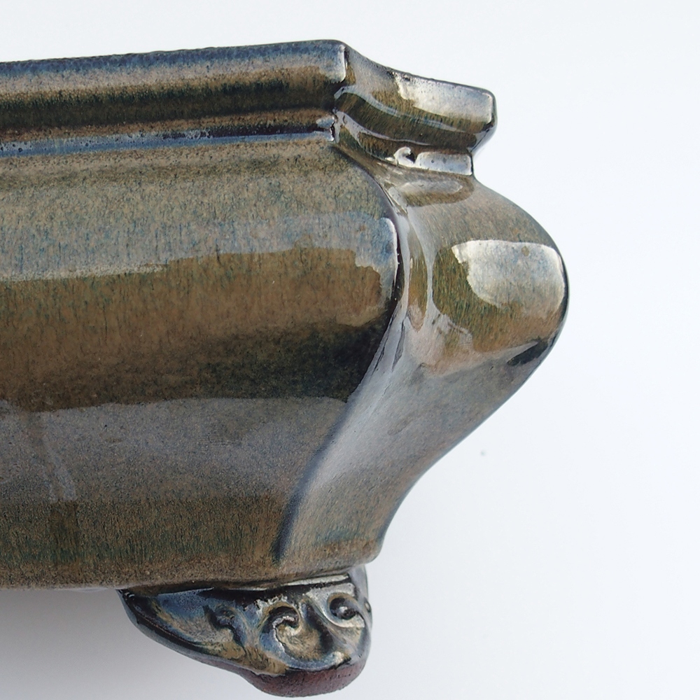 Ciotola 28 x 28 x 12,5 cm grigio