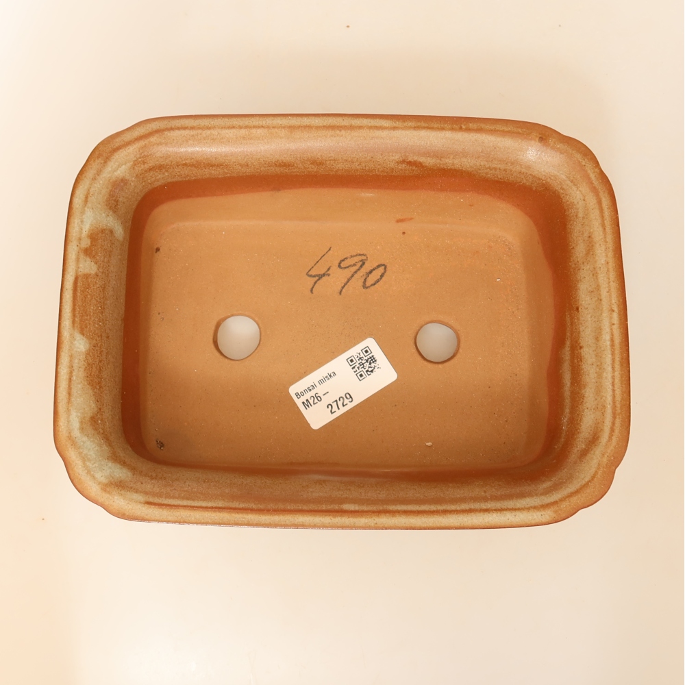 Ciotola in ceramica  20 x 15,5 x 5,5 cm, colore beige