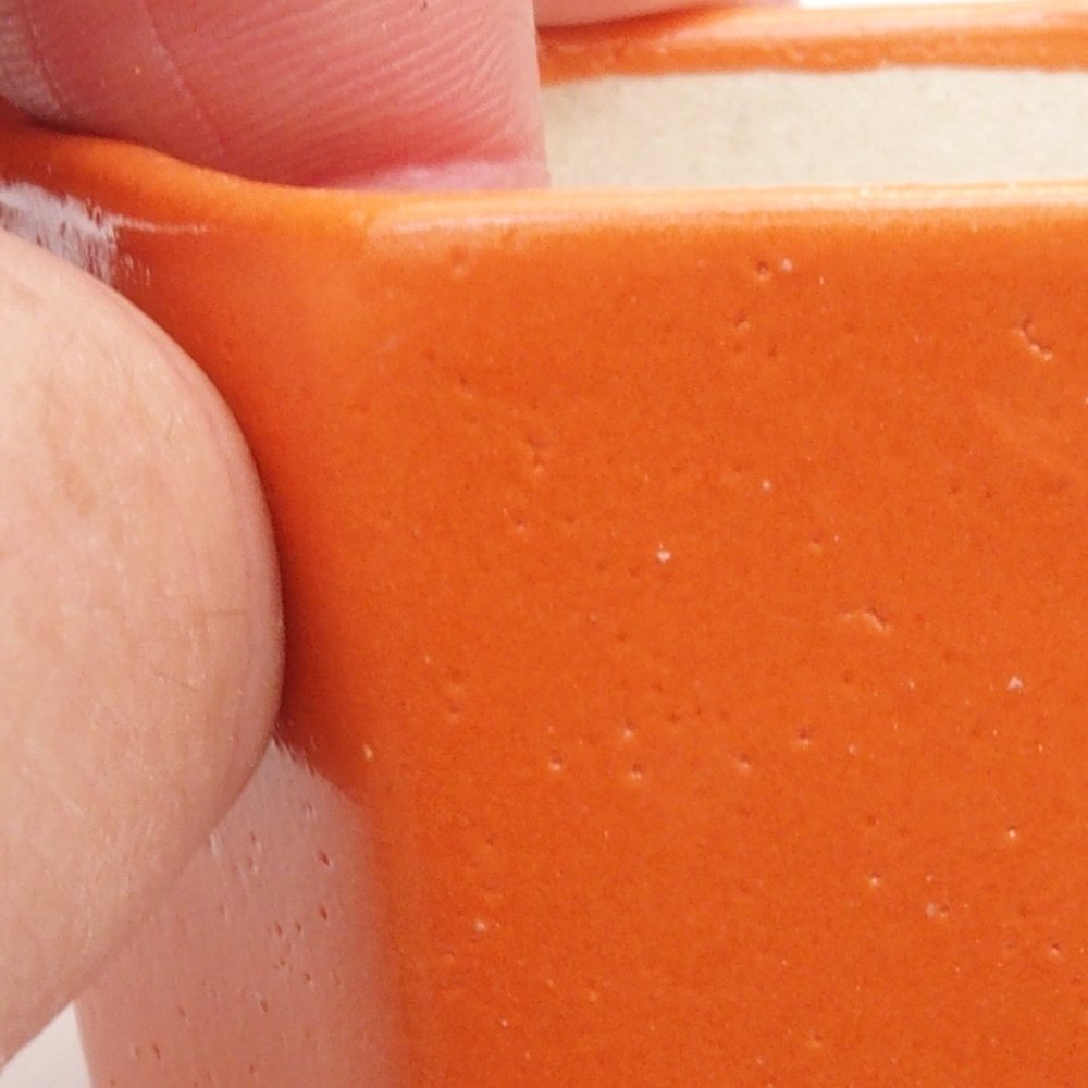 Mini bonsai 6,5 x 6 x 4,5 cm, arancione