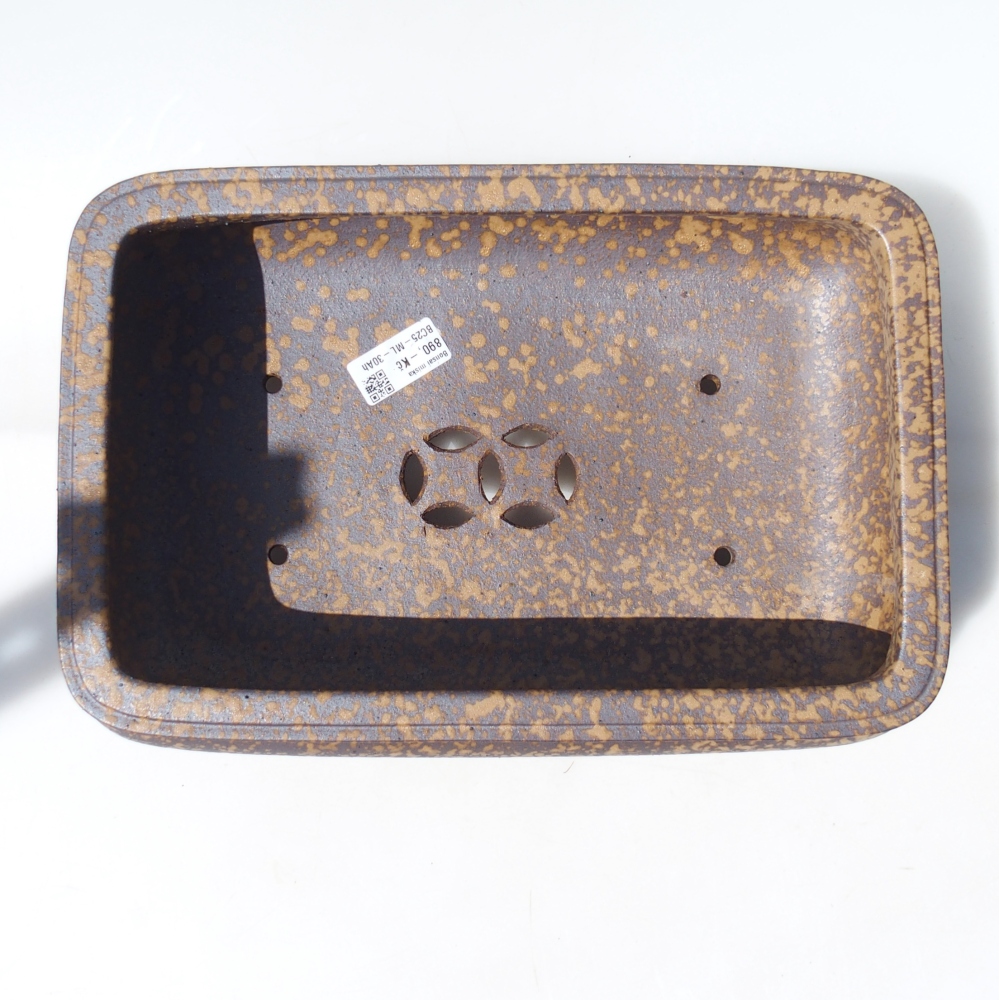 Ciotola 32 x 21 x 12 cm marrone