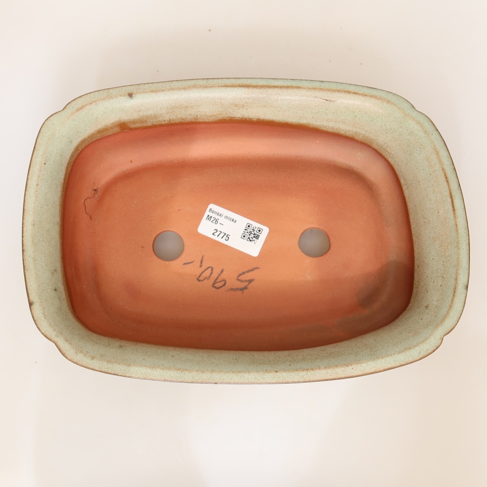 Ciotola in ceramica  24 x 17 x 6 cm, colore beige