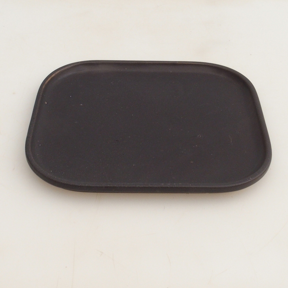 Ciotola in ceramica H36 - 17,5 x 15 x 1 cm - marrone