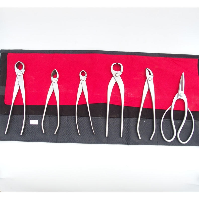 Set di attrezzi per bonsai B - acciaio inox