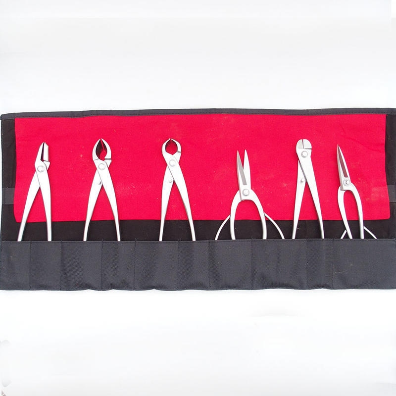 Set di attrezzi per bonsai F - acciaio inox