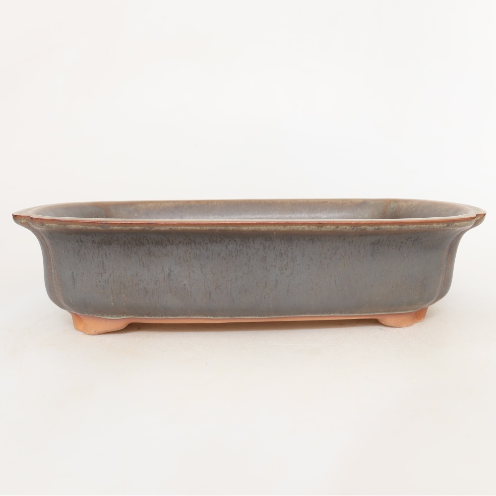 Ciotola in ceramica  24 x 17 x 6 cm, colore marrone