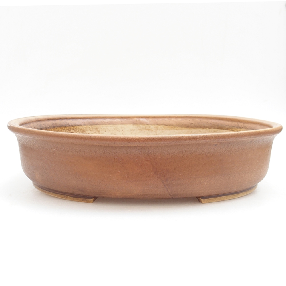 Ciotola bonsai in ceramica 32,5 x 28,5 x 7,5 cm, rosa