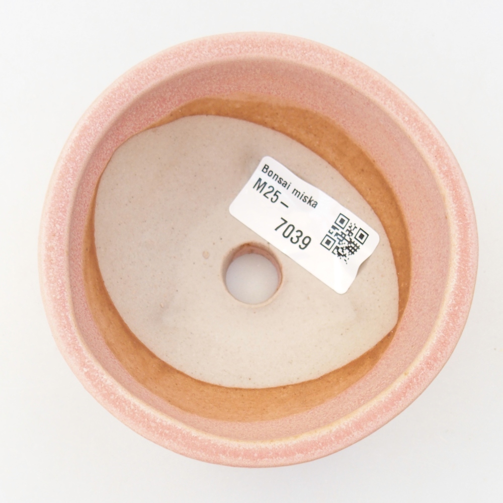 Ciotola bonsai in ceramica 26 x 26 x 8 cm, colore rosso