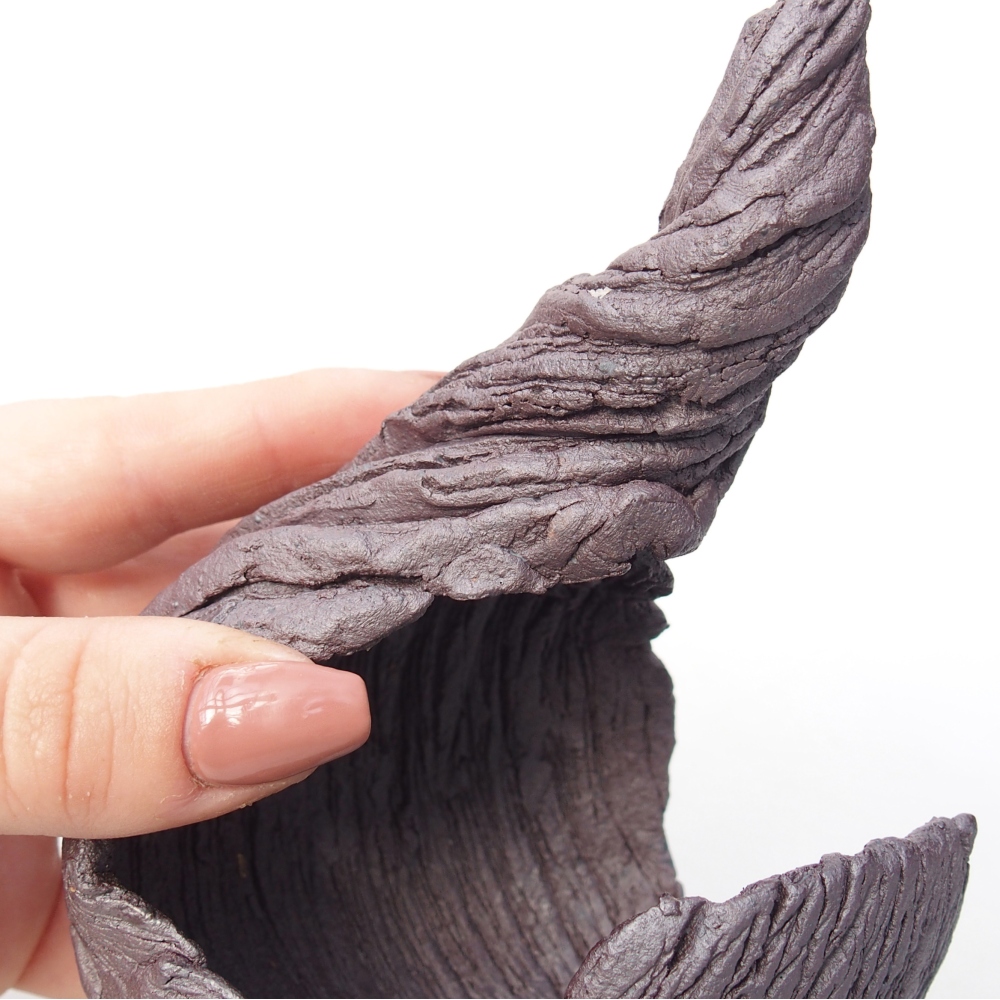 Conchiglia in ceramica 10 x 8,5 x 12,5 cm , colore metallizzato