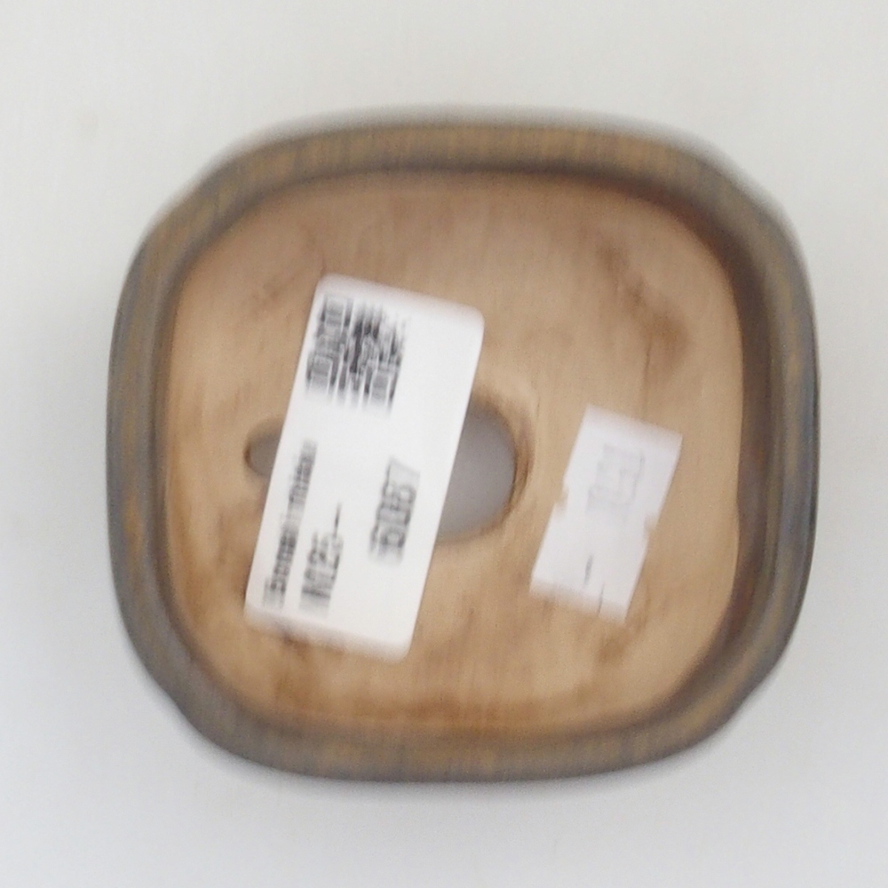 Ciotola per bonsai in ceramica 10 x 8,5 x 4 cm, marrone